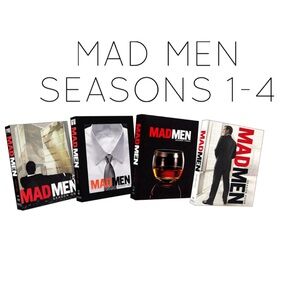 Mad Men Seasons 1-4 DVDs New in Package